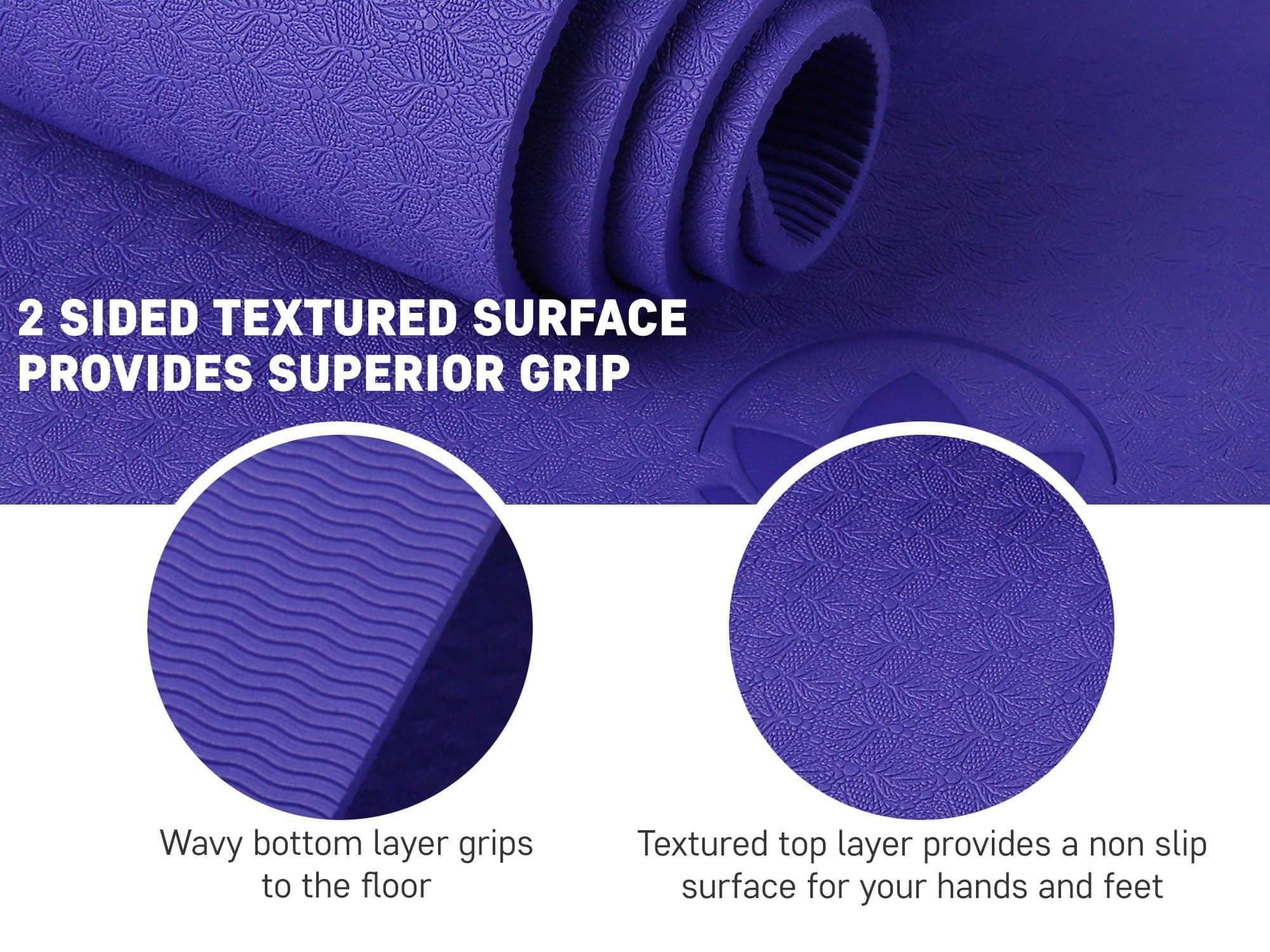 Tapete de Yoga Clever BetterGrip Eco-Friendly Reciclable - Imagen 6