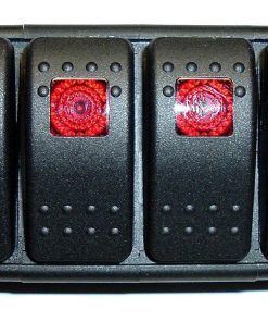 Panel de interruptores iluminados (4) Fastronix a prueba de