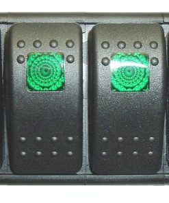 Panel de interruptores iluminados Fastronix (4) -Verde