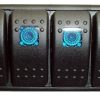 Panel de interruptores iluminados Fastronix (4) -Azul