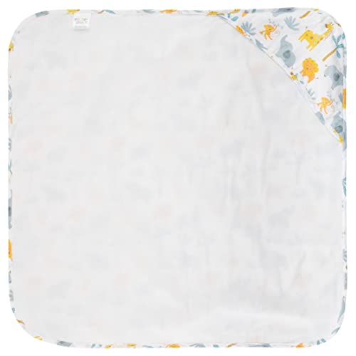 Toalla con capucha y paño para bebé de muselina Stephen - Imagen 3