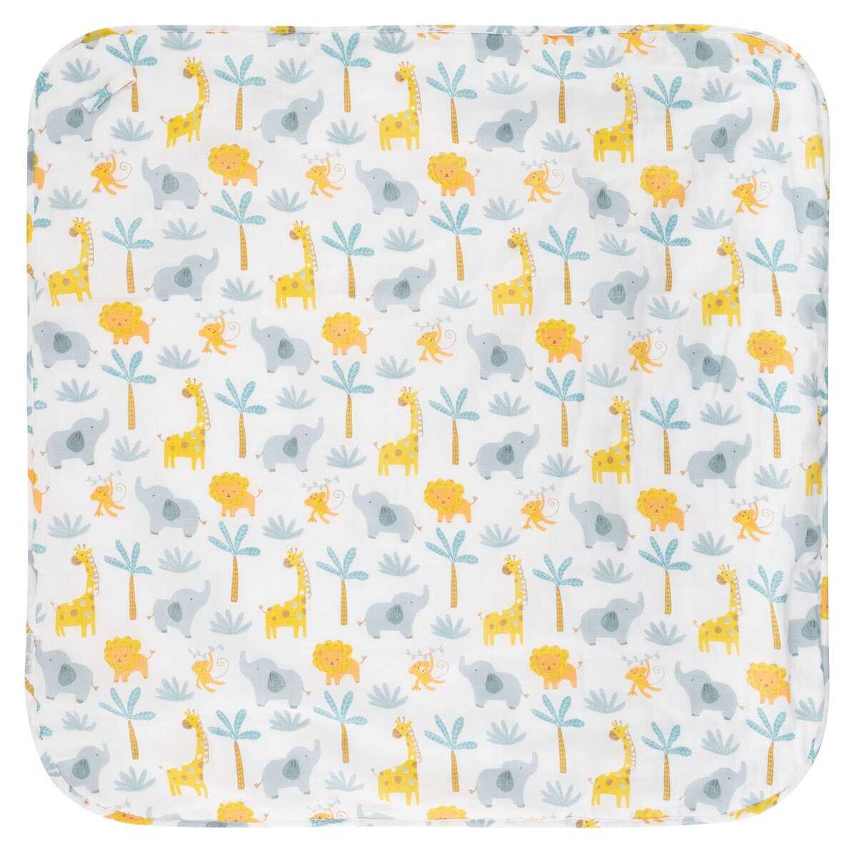 Toalla con capucha y paño para bebé de muselina Stephen - Imagen 11