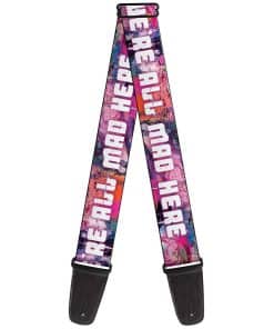 Correa de guitarra Buckle-Down - Transparente Cheshire Cat