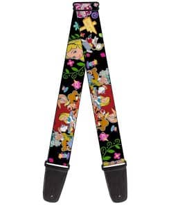 Correa de guitarra Buckle-Down - Encuentros de Alicia en el