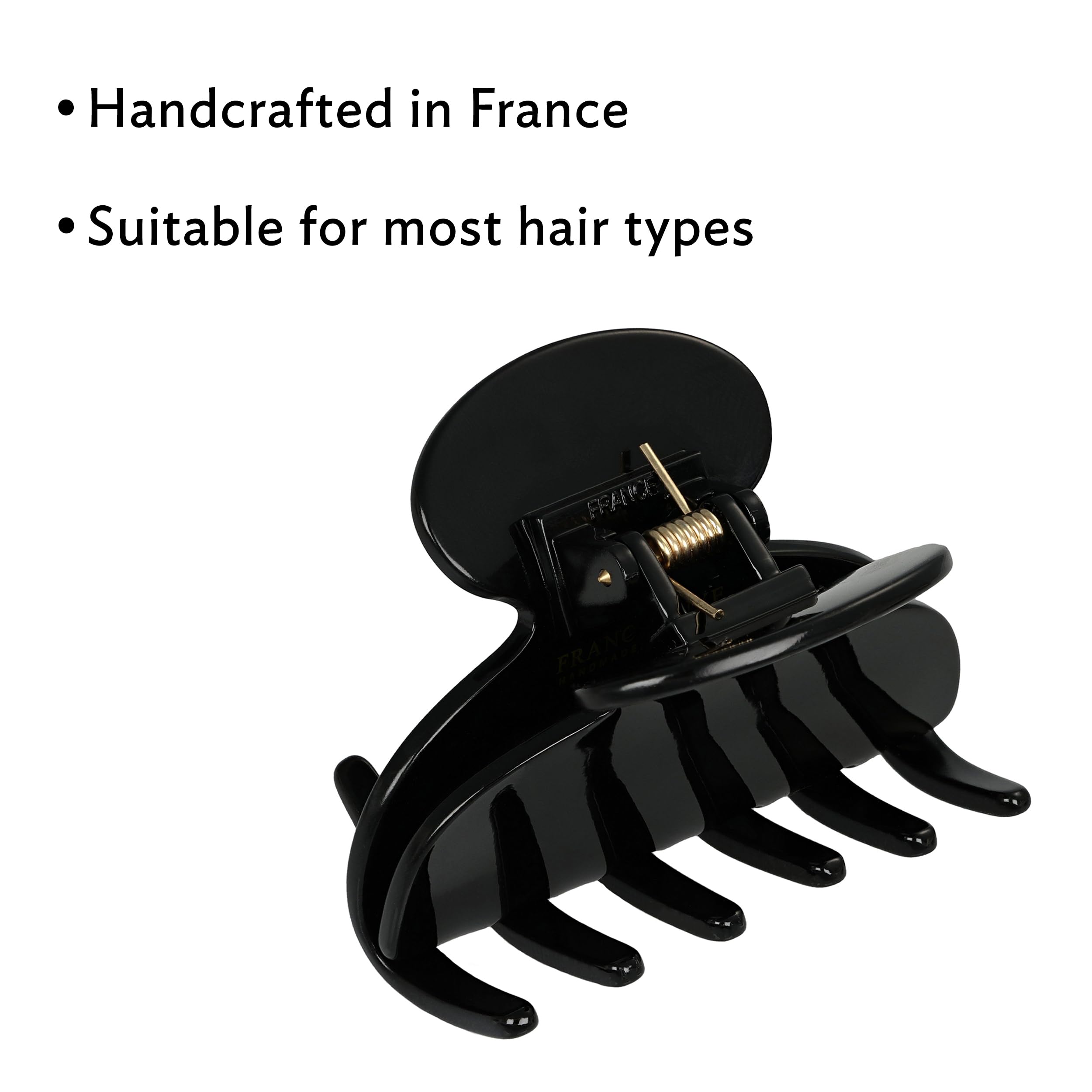 Francia Luxe Pequeño Clip de Garra de Alta Costura, Damier - Imagen 8