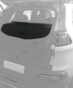 Cubierta de maletero trasero de seguridad de carga