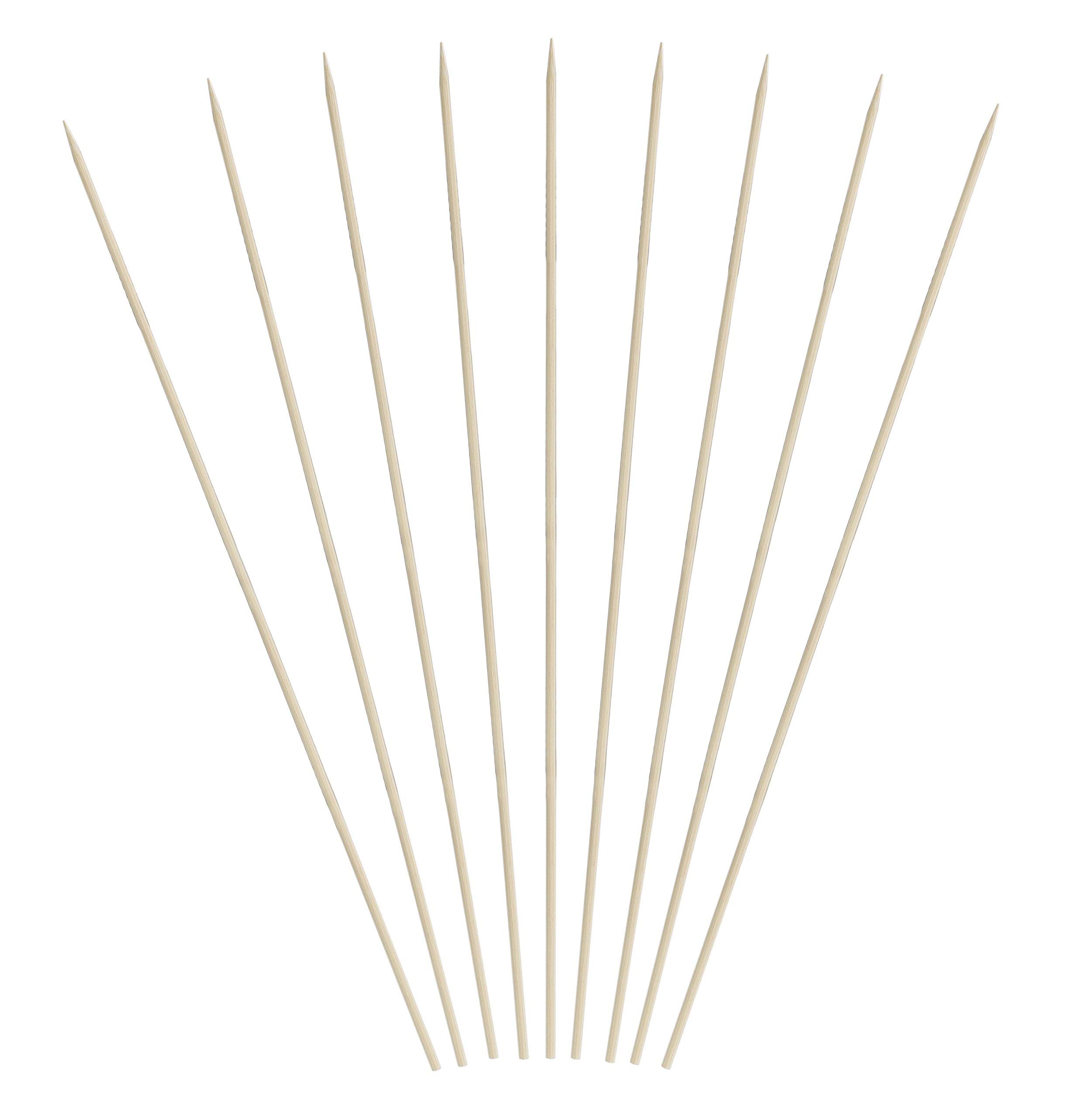 1600 Count | Brochetas de bambú natural KingSeal, 10 - Imagen 4