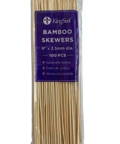 1600 Count | Brochetas de bambú natural KingSeal, 9