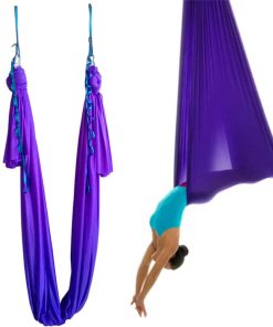 HAMACA DE YOGA AÉREA ELÁSTICA WELLSEM DE 5 YARDAS