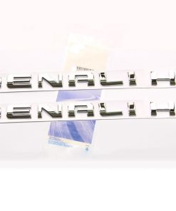 2 Pack Emblemas Originales Negros Denalihd Denali Hd Placas