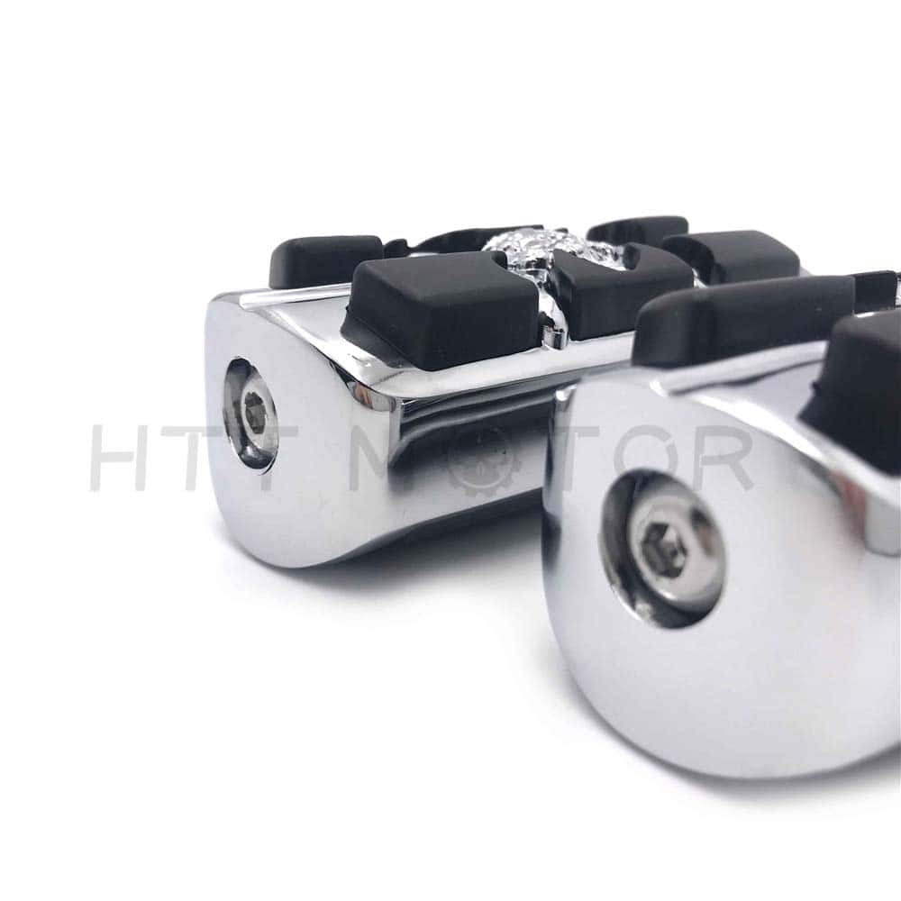 HTTMT MT216-060 - Pies de descanso cromados de pirata zombi - Imagen 8