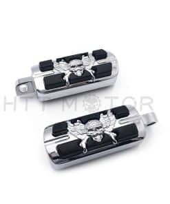 HTTMT MT216-060 - Pies de descanso cromados de pirata zombi