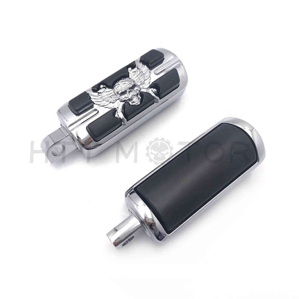 HTTMT MT216-060 - Pies de descanso cromados de pirata zombi - Imagen 5