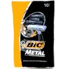 Rastrillos desechables Bic Metal para hombres, paquete de