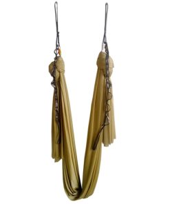 Kit de Columpio de Yoga Aéreo WELLSEM 5.5 Yardas de Seda de