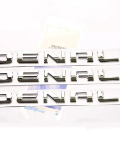 Emblemas de placa de nombre Denali Hd -Cromo