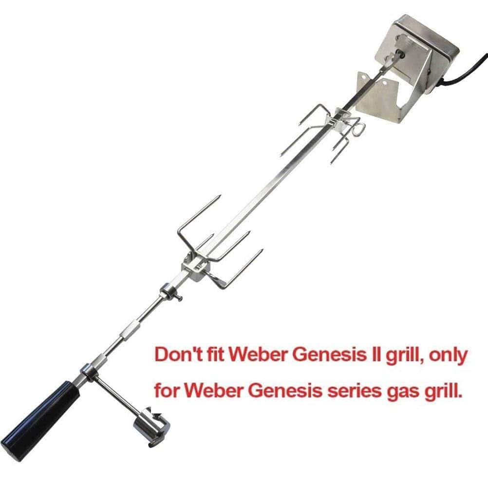 Kit de Asador Rotisserie de Acero Inoxidable Onlyfire para - Imagen 4