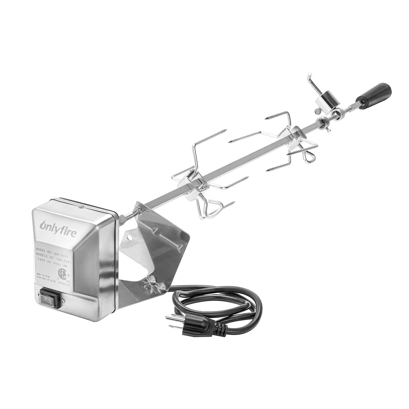 Kit de Asador Rotisserie de Acero Inoxidable Onlyfire para