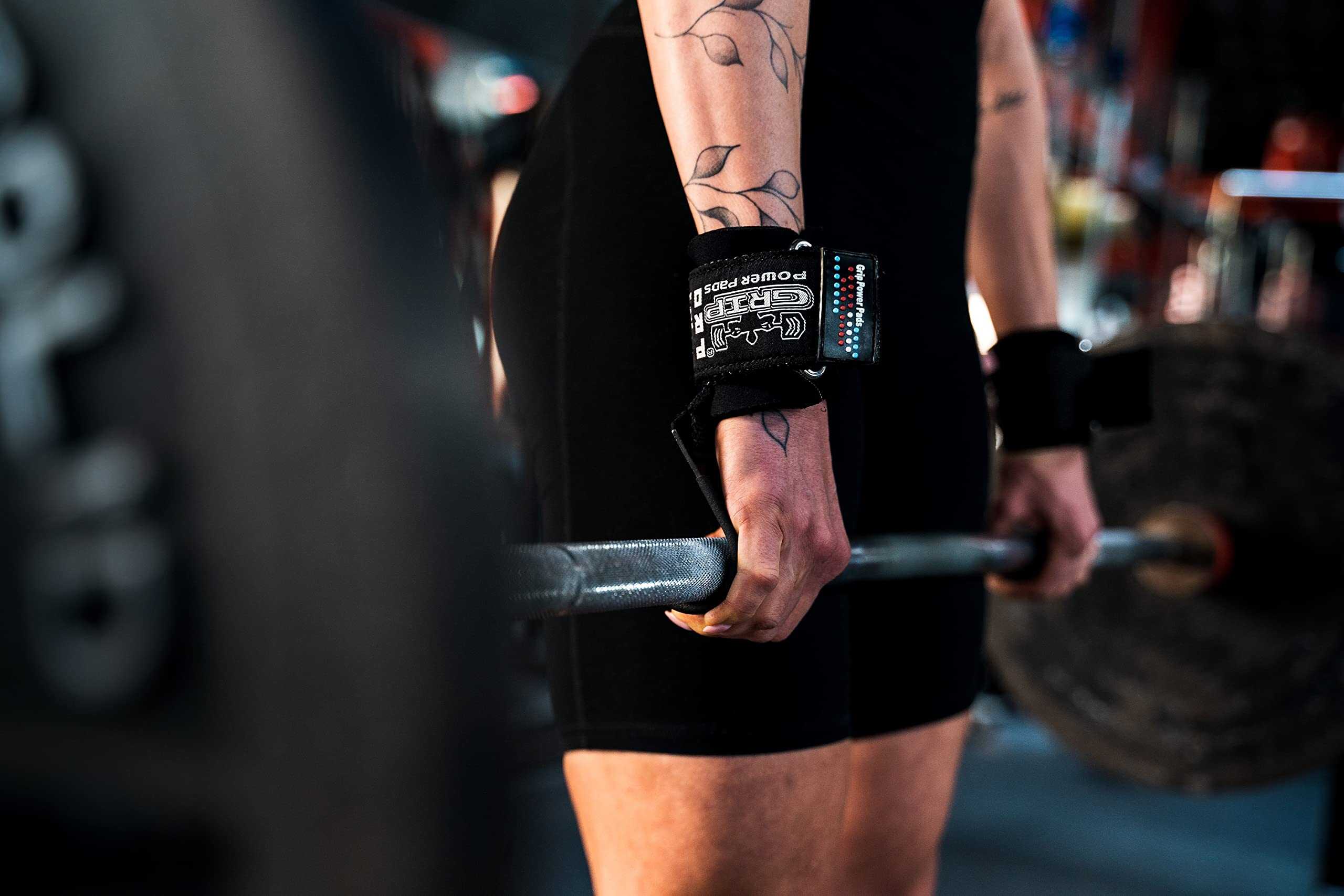 Ganchos de Levantamiento de Pesas Pesadas PRO con Correas - Imagen 10