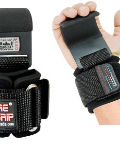 Ganchos de Levantamiento de Pesas Pesadas PRO con Correas