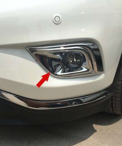 Cubierta de la lámpara de luz antiniebla delantera cromada