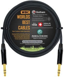 Cable de Parche Balanceado Gotham GAC-4/1 Personalizado de