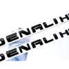 Yoaoo 2Pack OEM Emblemas de placa de nombre Denalihd Denali