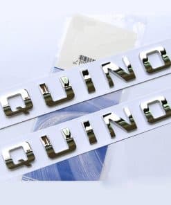 2Pack OEM Cromo Equinox Placa de Letras Emblemas Insignias
