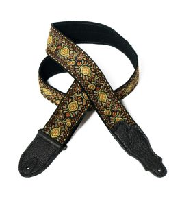 Correa de guitarra Franklin - Retro Folk de 2" - Amarillo