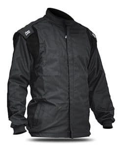 Chaqueta de Carreras de Karting K1 Race Gear (Negro,