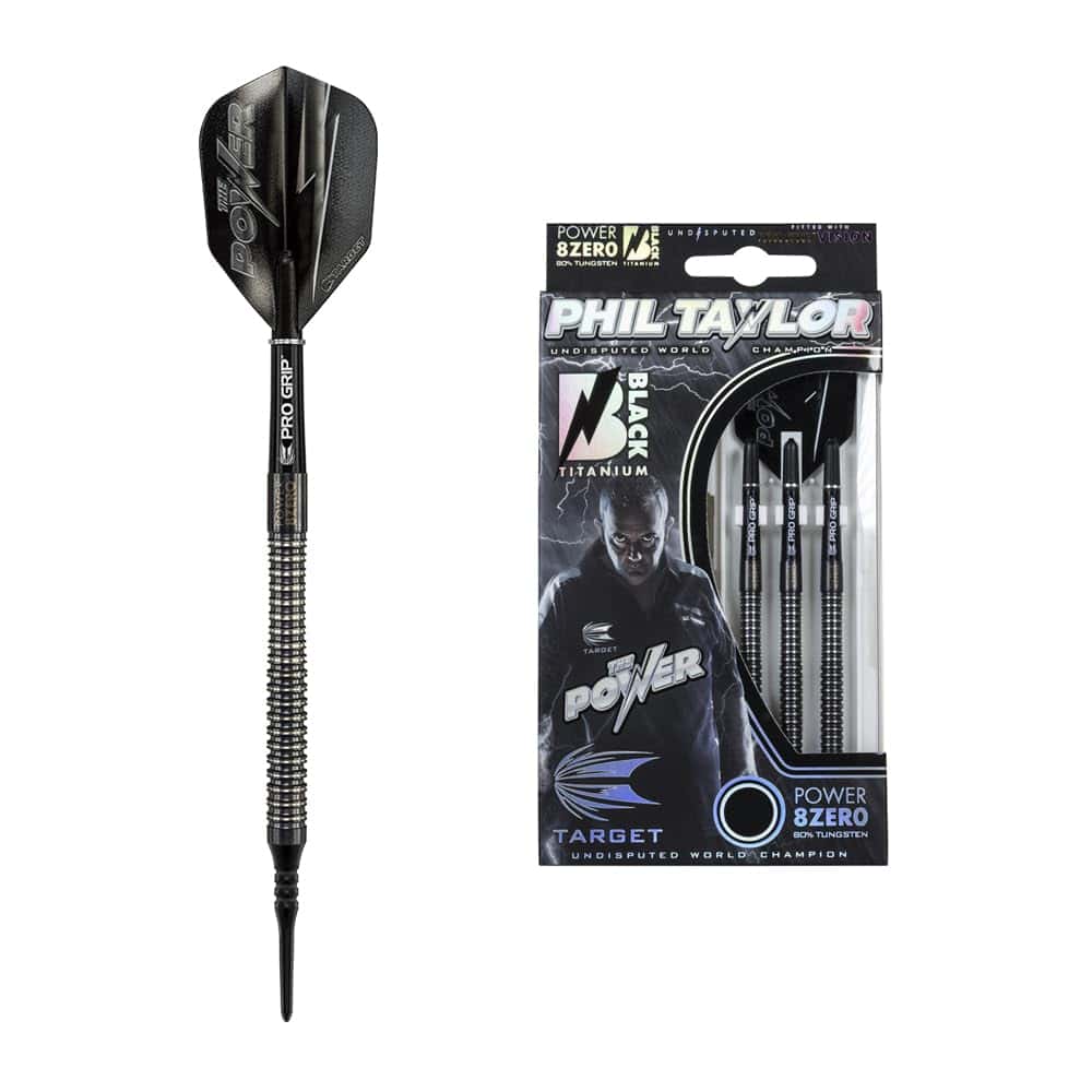 Target Darts - Phil Taylor Power 8Zero Titanium Soft Tip