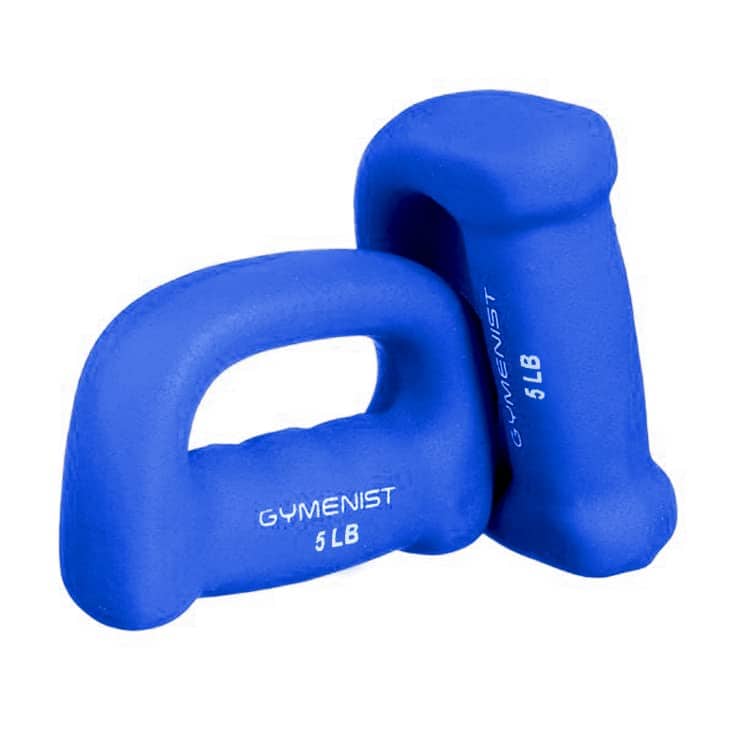 Set de 2 Pesas de Neopreno con Forma de Mano para - Imagen 3