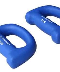 Set de 2 Pesas de Neopreno con Forma de Mano para