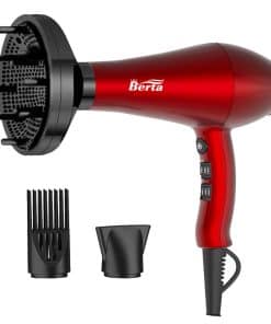 Secador de Cabello Potente de 1875W con Iones Negativos y