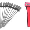 Set de Pinchos Cave Tools - 10 Varillas de Acero Inoxidable