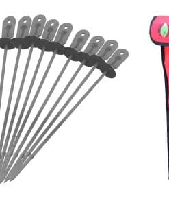Set de Pinchos Cave Tools - 10 Varillas de Acero Inoxidable