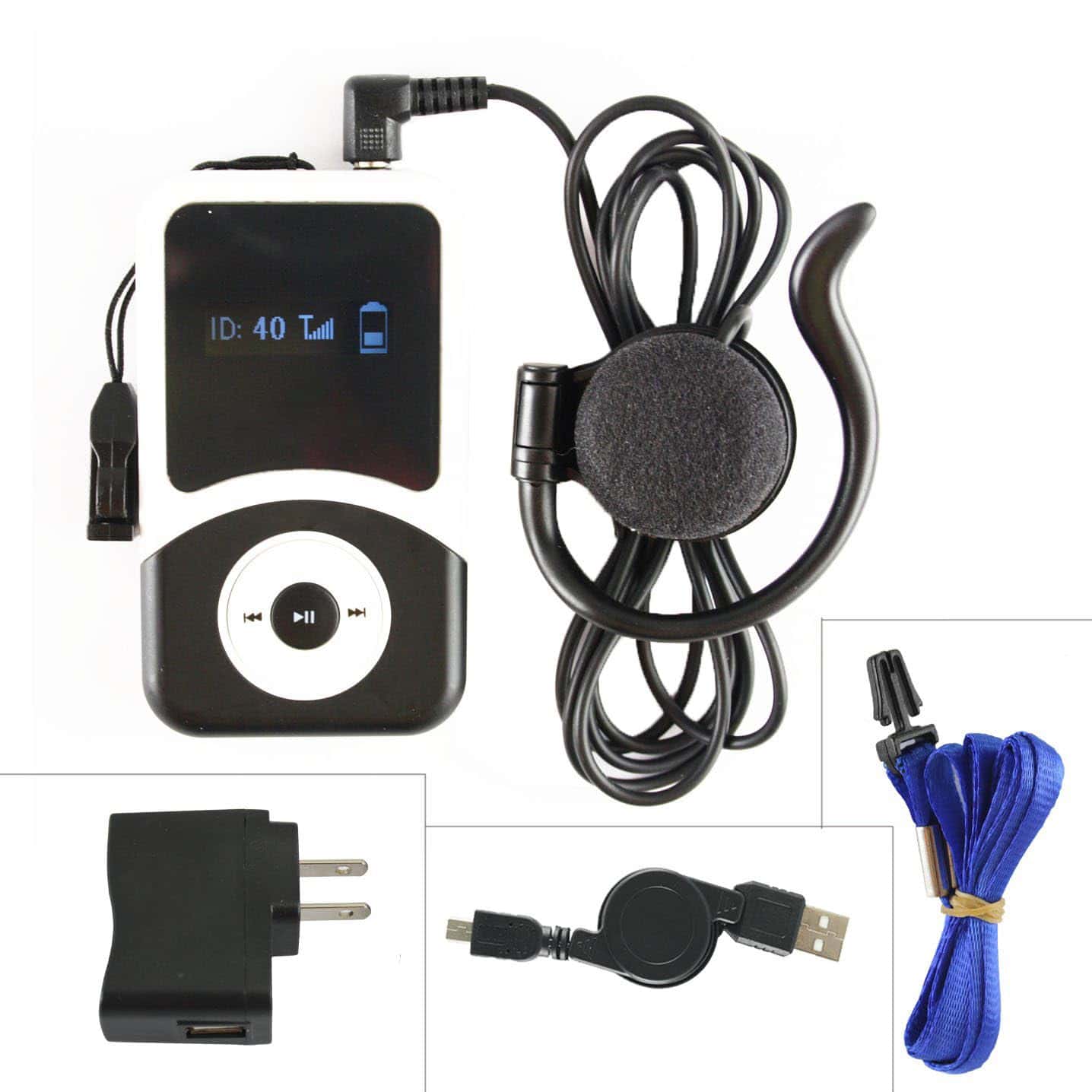 Receptor EXMAX EX-100R para Sistema de Transmisión de Voz