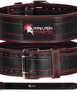 Cinturón de levantamiento de pesas Dark Iron MED Fitness