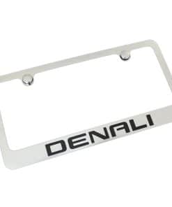 Marco de Placa de Licencia de Metal Cromado GMC Denali