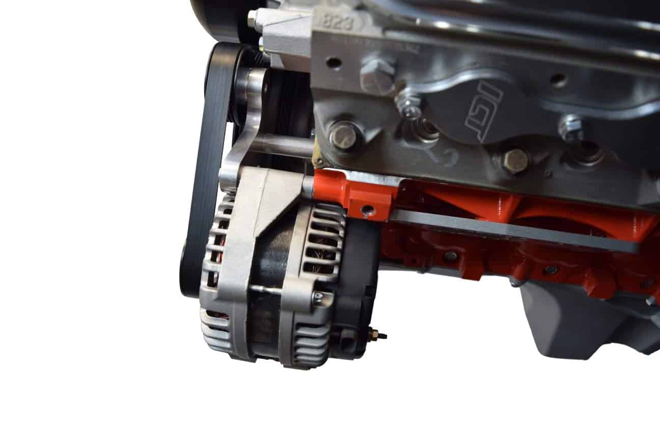 Soporte de Alternador Billet LS de Montaje Bajo Compatible - Imagen 6
