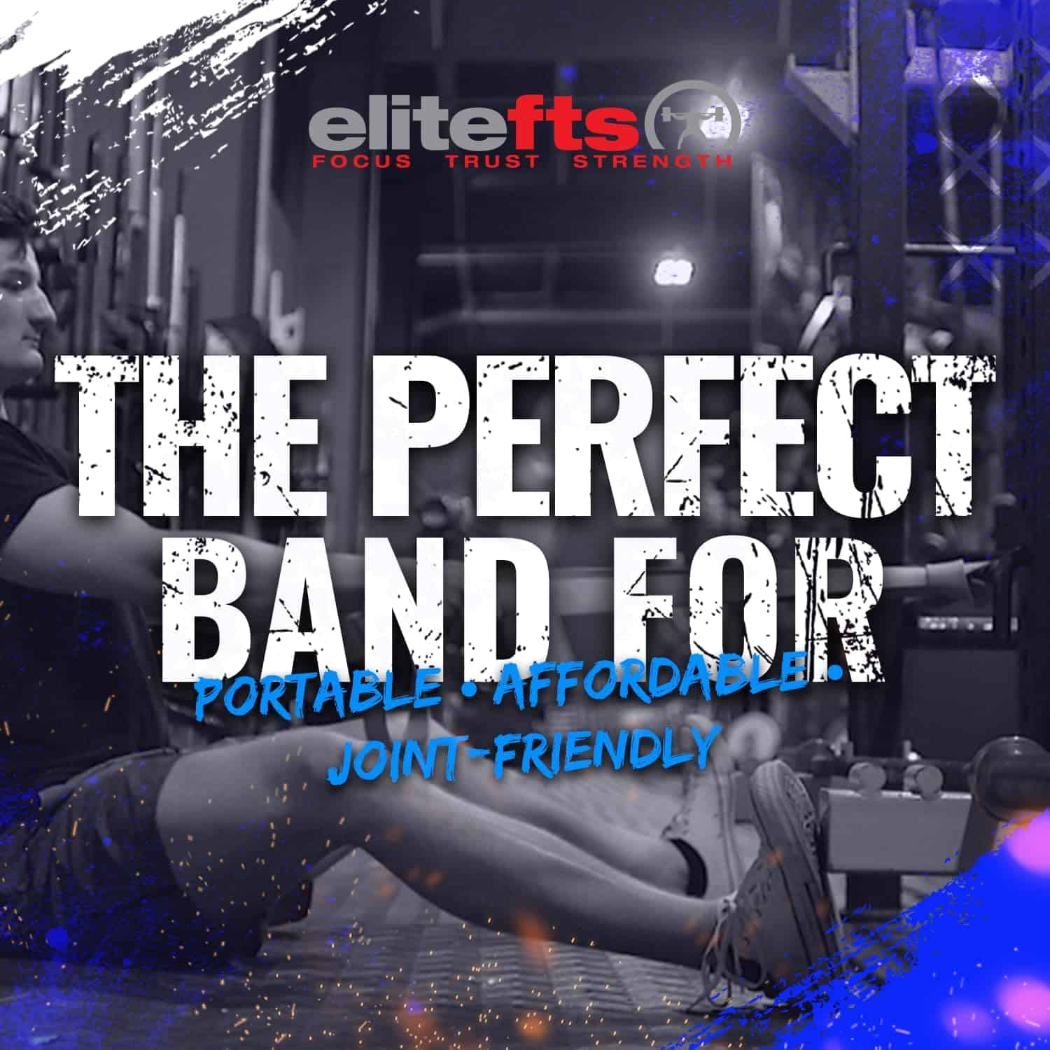 Banda de Resistencia EliteFTS Pro - Mejora la -Azul - Imagen 4