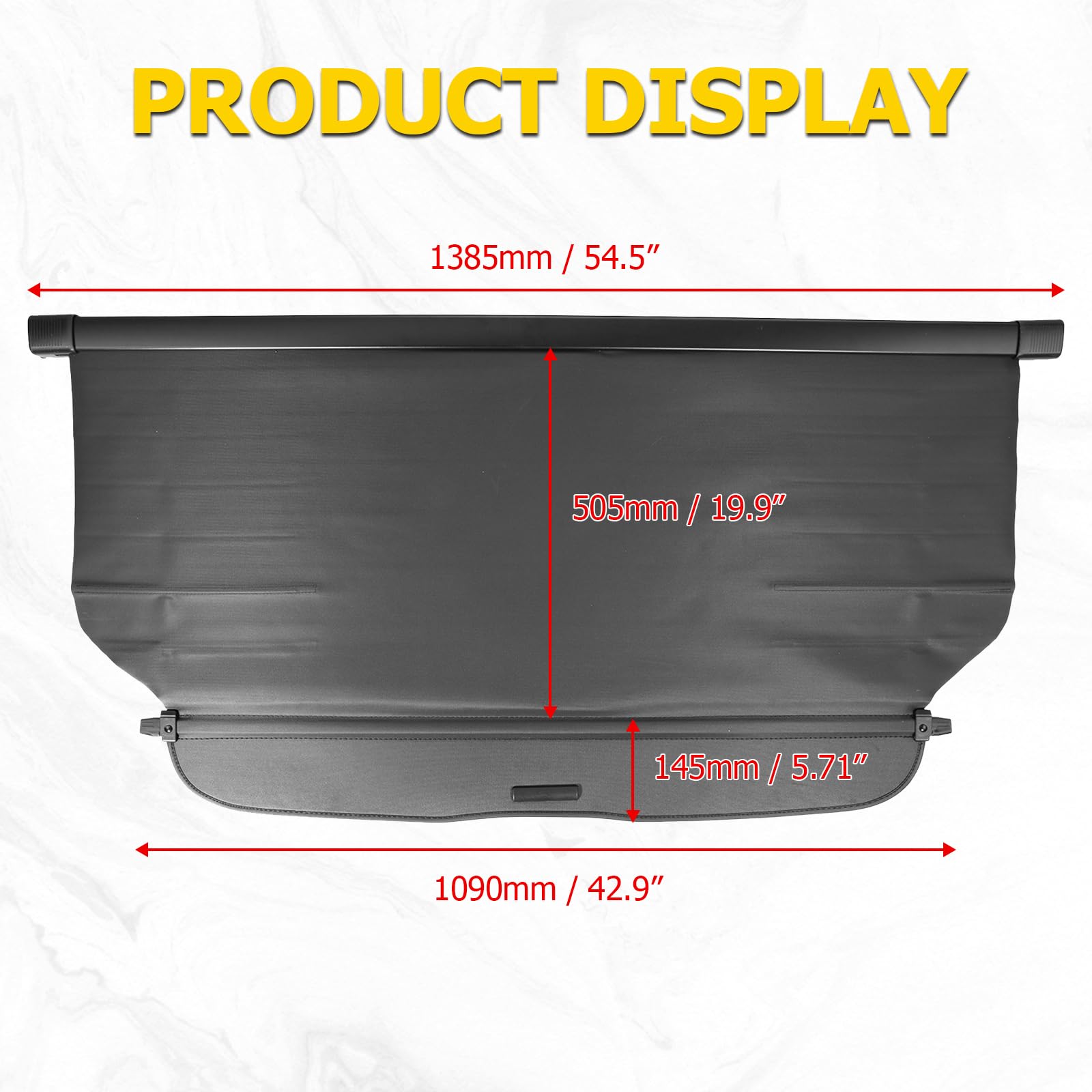 Cubierta de carga AUXMART para Honda CRV 2012 2013 2014 - Imagen 7