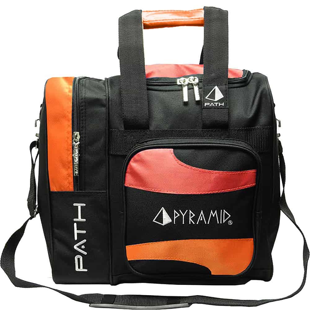 Bolso Individual de Lujo Pyramid Path - Rojo/Naranja