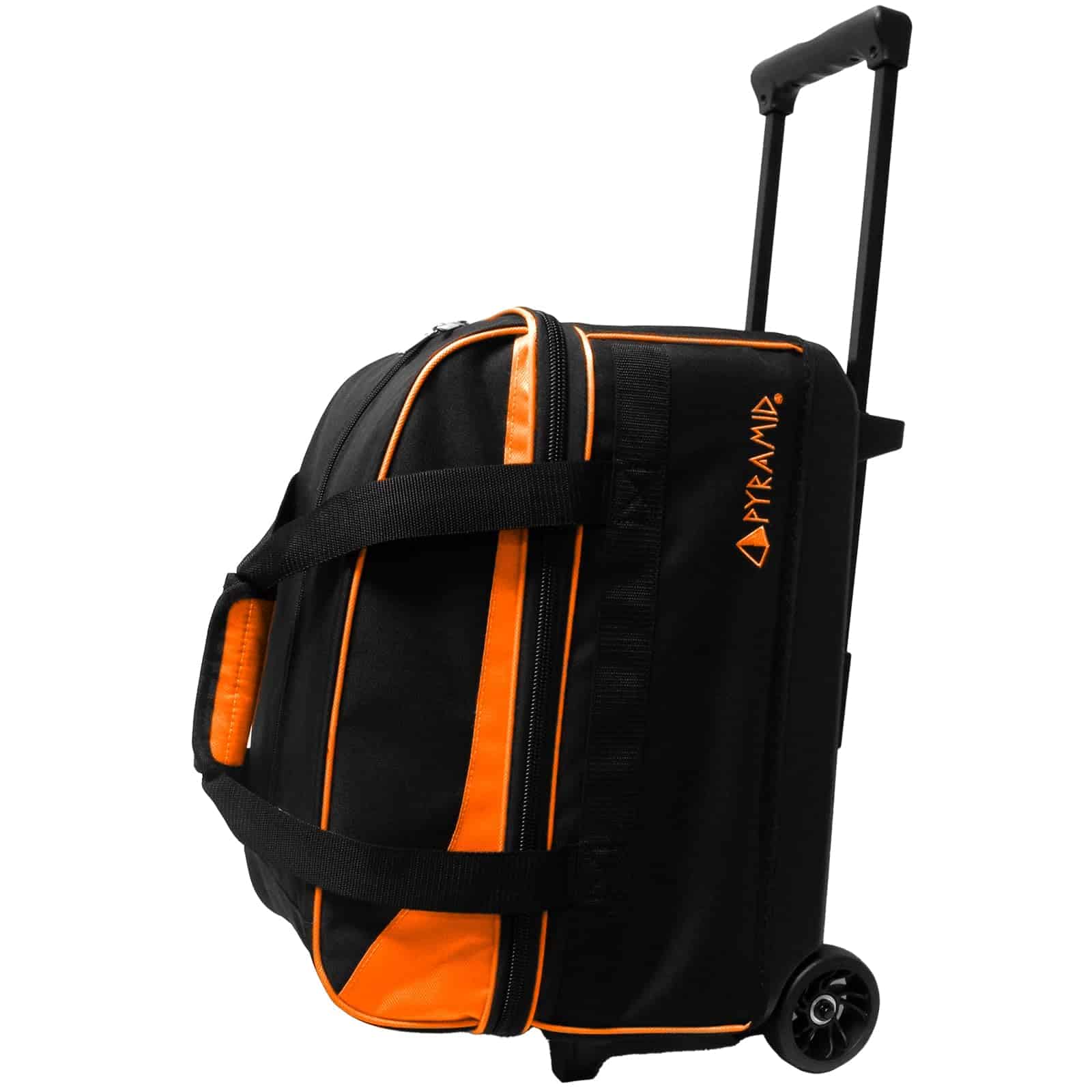 Maleta Doble Rodillo Pyramid Prime Negro/Naranja