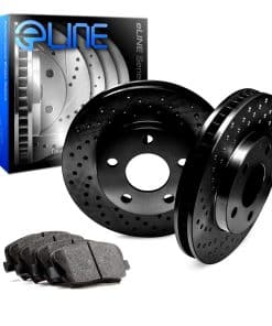 Kit de Frenos Delanteros y Discos R1 Concepts -Black Zinc Pl