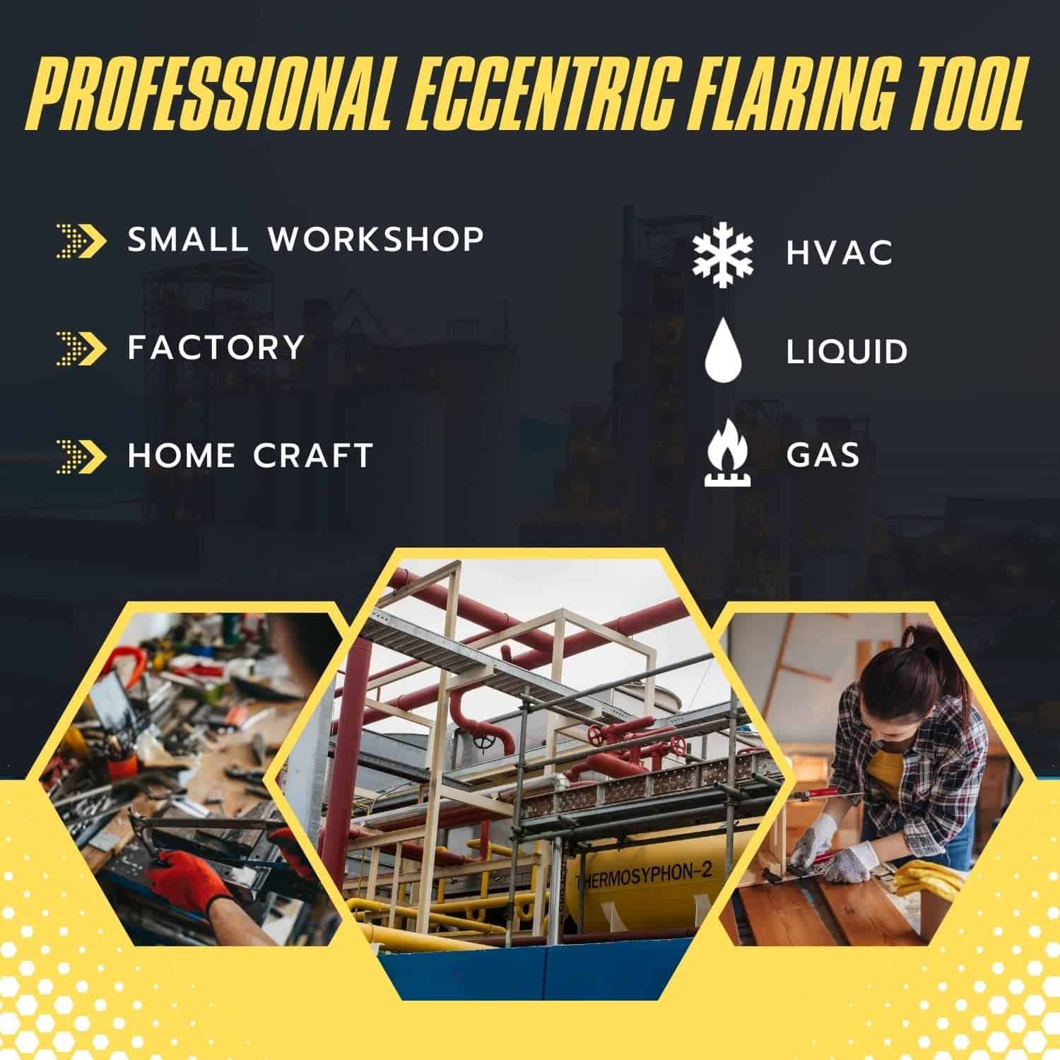 Juego de Herramientas de Expansión Flexzion para Tubos de - Imagen 3