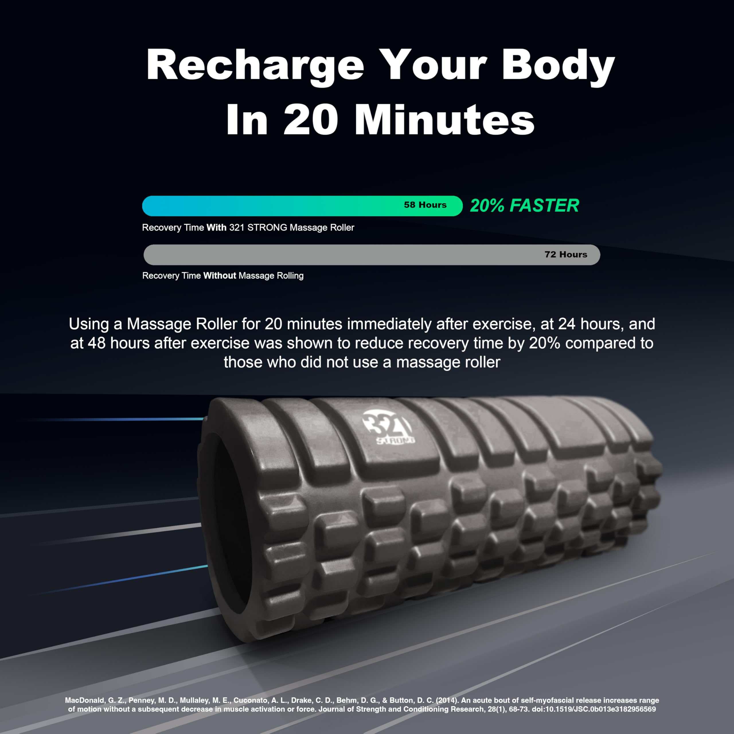 Rodillo de Espuma 321 STRONG - -Negro - Imagen 5