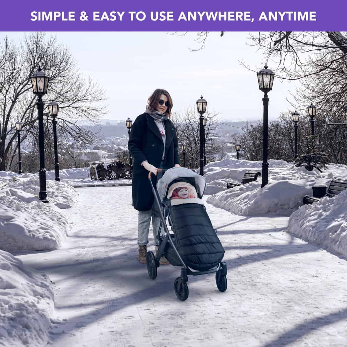 Bolso de abrigo compatible con UPPAbaby Vista V2, V3, - Imagen 8