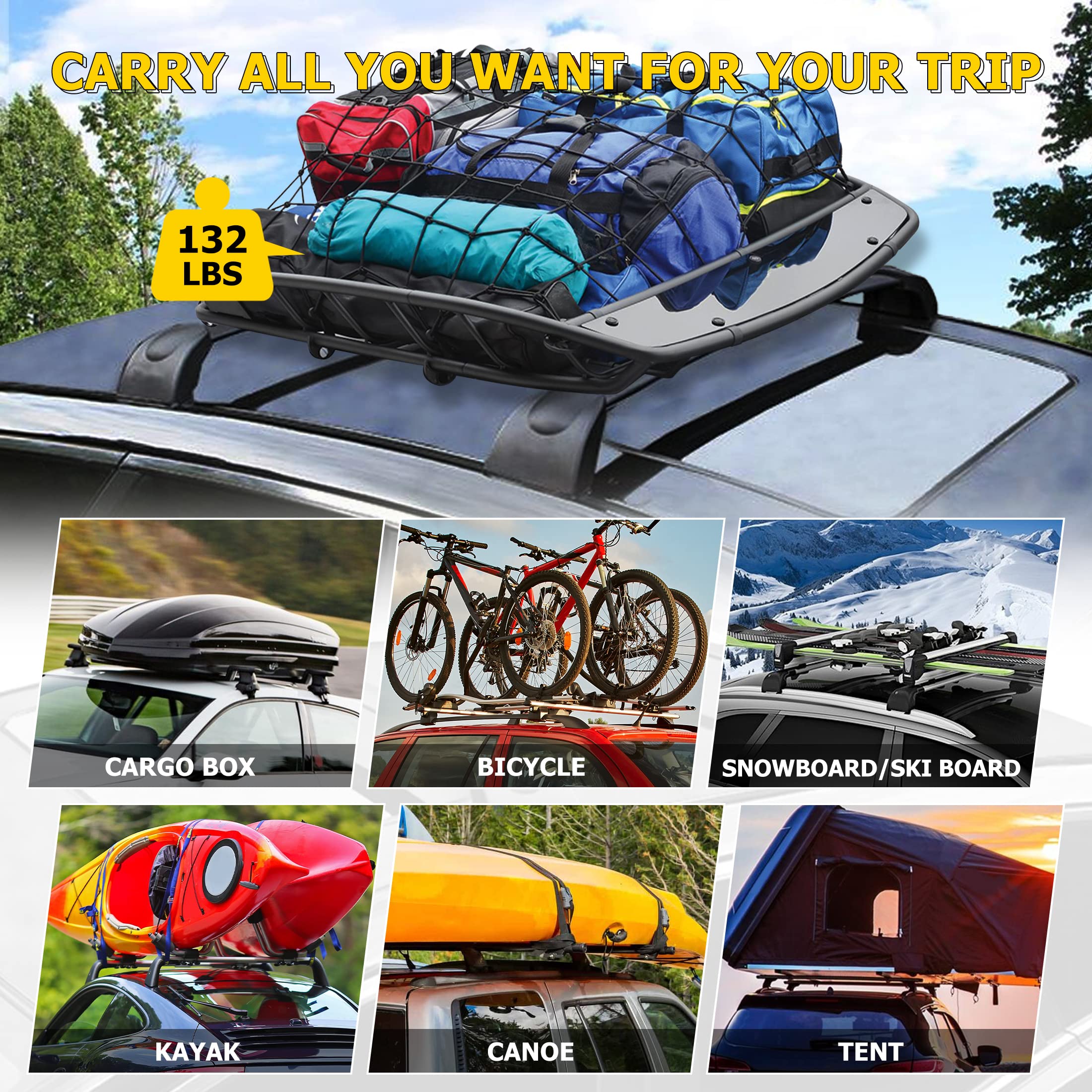 Barras de Techo para Mazda CX-7 2007 2008 2009 2010 2011 - Imagen 7