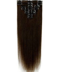 S-noilite Extensiones de Cabello Clip en Cabello Real 18